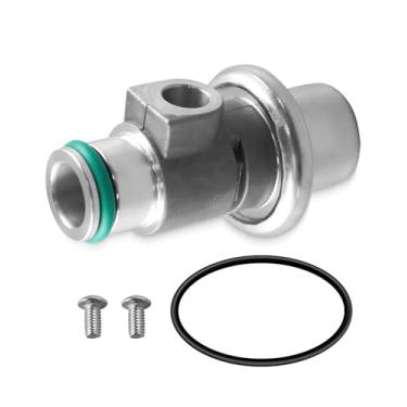 Imagem de QAGGUM Regulador de pressão de combustível EFI adequado para Suzuki KingQuad LT-A400F LT-F400F QuadRacer LT-R450 2006-2023, substitui 44300-45G21 44300-45G20 por parafusos O-Ring