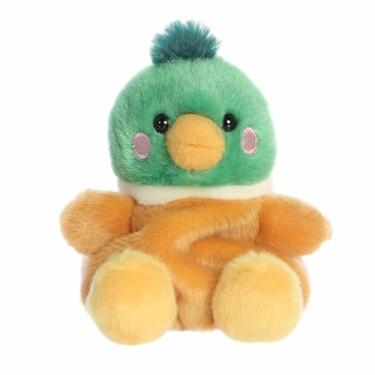 Imagem de Aurora® Adorable Palm Pals™ Puddles Mallard Duck™ Stuffed Animal - Fun Collectible Plush for Kids and Adult Collectors - Perfect for Decorating Rooms and Birthday Gifts - Multicolor 5 Inches