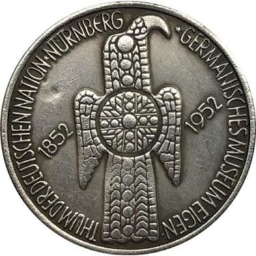 Imagem de Moeda Comemorativa do Museu Germânico de Nuremberg, Réplica de 1952 - 