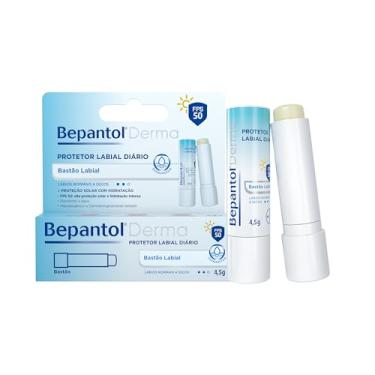 Imagem de Bepantol Derma Protetor Labial Diário, Hidratante Labial FPS 50, 4,5g
