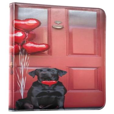 Imagem de xigua Álbum de fotos de cachorro labrador preto autoadesivo com 20 folhas destacáveis, álbum faça você mesmo para família, casamento, aniversário, férias e viagens de bebê