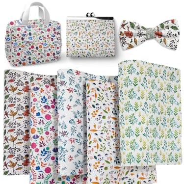 Imagem de ONEART | 5 folhas de couro sintético de textura de lichia impressas, 20 cm × 30,5 cm, tecido de couro sintético PU com padrão colorido para brincos, artesanato faça você mesmo - folha