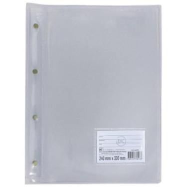 Imagem de Pasta Catálogo Diamante Com 10 Plásticos Cristal Ref.5028tr Dac