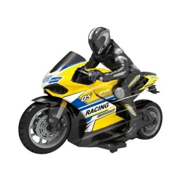 Imagem de Motocicleta RC Elétrica De Alta Velocidade 1:10, Modelo De Carro De Co