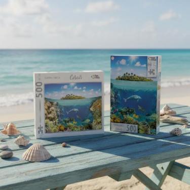 Imagem de Jogo Quebra-Cabeça Corais 500 Peças Pais&Filhos