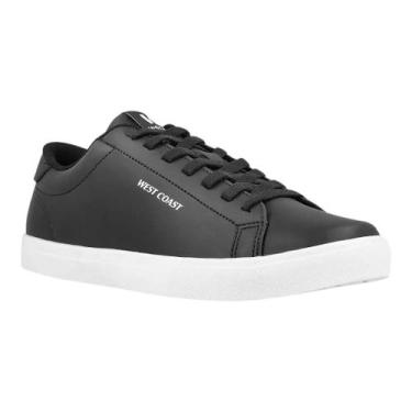 Imagem de Tênis West Coast Masculino Sapatênis Preto Original, 40, Preto