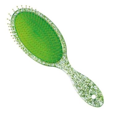 Imagem de Escova de Cabelo Glitter Desembaraçante Com Cerdas Flexíveis - Marco B