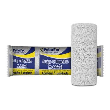 Imagem de ATADURA GESSADA P/ IMOBILIZAÇÃO 15CM X 3M (20 UNID) - Polar Fix