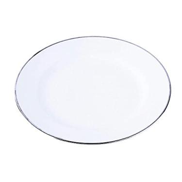 Imagem de Jogo Pratos Sobremesa Flamingo Isabel Prata 22cm 6un Oxford