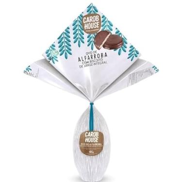 Imagem de OVO DE ALFARROBA COM BISCOITO DE ARROZ INTEGRAL 180G Carob House