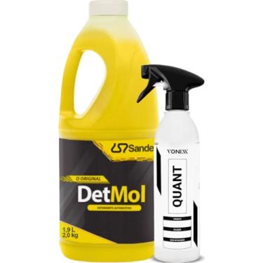 Imagem de Detergente Automotivo Detmol 1,9l Pulverizador Diluição
