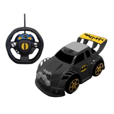 Imagem de Brinquedo Infantil Carrinho de Controle Remoto Batman Smart Driver Can