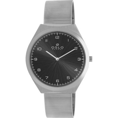 Imagem de Relógio Oslo Masculino Ref: Ombsssvx0001 P2sx Slim Prateado