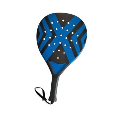 Imagem de oshhni Raquete de Padel/Tênis de Praia, Antiderrapante, Ideal para Entretenimento e Esportes ao Ar Livre, com Bolsa de Armazenamento, Azul Preto