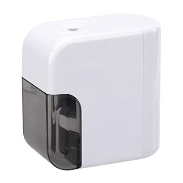 Imagem de Mesa Apontador de lápis elétrico Apontador de lápis operado por bateria com sistema de corte automático para estudantes crianças presente Casa
