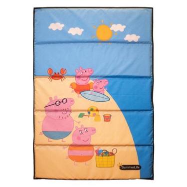 Imagem de Boia Tapete Flutuante Infantil Piscina Praia Mar Summer Life, Pepa Pig