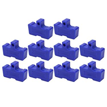 Imagem de Bloco de sangria de plástico, leve e fácil operação resistente ao desgaste 10 peças conjunto espaçador de freio a disco para freios hidráulicos