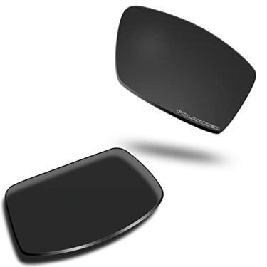 Imagem de SOLODAD Lentes de reposição para óculos de sol Oakley Gascan OO9014 Polarizados, Preto de carbono - polarizado, One Size