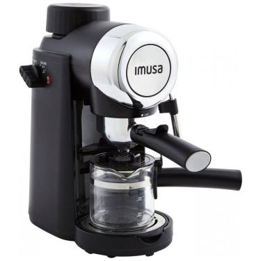Imagem de Máquina de Café Expresso 5 Bar Imusa até 4 Xícaras para Café e Cappuccino, 110V 800W Preta