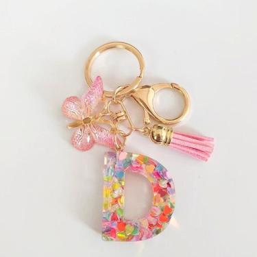 Imagem de Atacado Transfronteiriço de Lantejoulas Rosa com Chaveiro, Pingente de