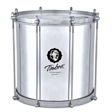 Imagem de Repinique 12 polegadas x 30 cm alumínio polido com aro croma