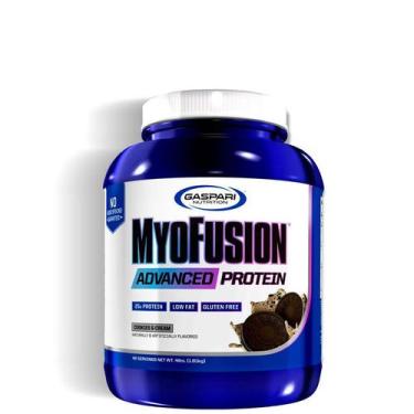 Imagem de Myofusion Advanced Whey Protein  - 4Lbs/1.8Kg - Cookies E Cream - Gasp