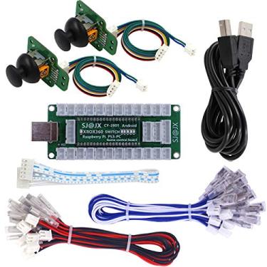 Imagem de SJ@JX Game Controller Encoder 3D Analog Stick Sensor Fly Joy DIY Arcade Joystick Button Gamepad Code Board for Xbox 360 Nintendo Switch Raspberry Pi PS3 PC Andriod