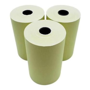 Imagem de Bobina 57mm Termica 57x25 Amarela C/45 Unidades - DC Automação