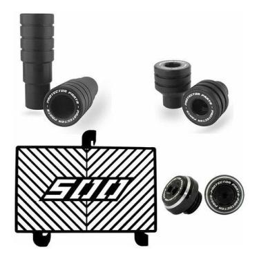 Imagem de Kit Slider Diant + Tras + Prot + Tampa Oleo Cb500 F Cb 500f - PROTECT 