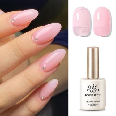 Imagem de Verniz em Gel Born Pretty Jelly Light Pink - 15ml