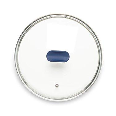 Imagem de Tampa de Vidro Ichef Polishop - Shark Series - 20Cm - Azul | Azul 20 cm