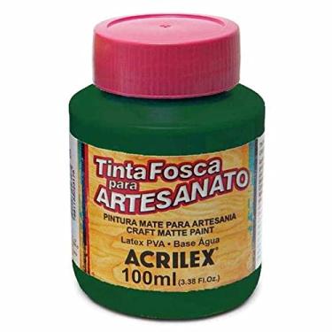 Imagem de Tinta PVA, Acrilex, Verde Musgo, 100 ml