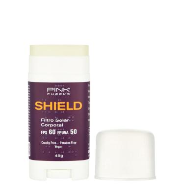 Imagem de Pink Cheeks Shield Fps 60 Protetor Solar Em Bastão 45g Blz