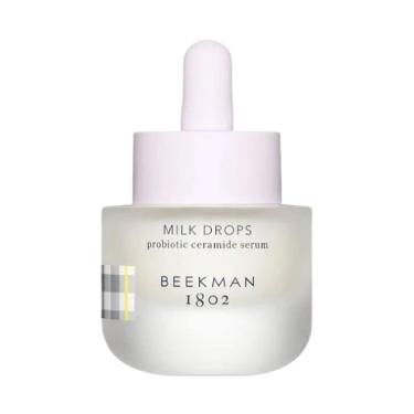 Imagem de Sérum facial Beekman 1802 Milk Drops Ceramides 15 mL com ácido hialurônico e esqualano