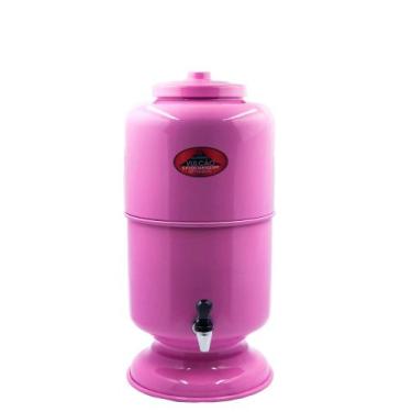 Imagem de Filtro de água em alumínio 5 litros Rosa - vulcão