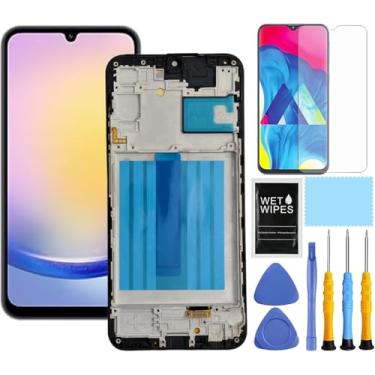 Imagem de ZTOOYO Substituição de tela para Samsung Galaxy A25 5G com moldura para Samsung A25 4G e 5G kit de substituição de tela para Samsung A25 LCD Display A256u s256vl A256a A256w A256e digitalizador Touch