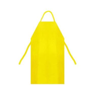 Imagem de kit com 2 Avental De Pvc Preto Ou Branco Cordao Escolher Cor - plastco