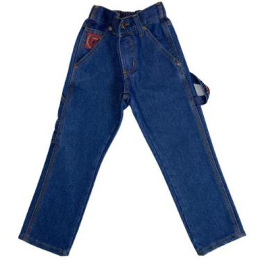 Imagem de Calça Country Jeans Infantil Dock's Carpinteira Stone Ref.02452044, 08