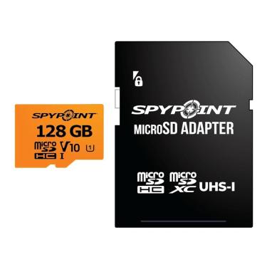 Imagem de Cartão micro-SD Spypoint 128GB Classe 10 UHS-I para câmeras de trilha