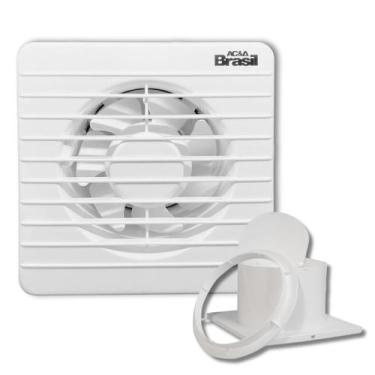 Imagem de Exaustor Para Banheiro Silencioso 100mm Lavabo Elimina Vapor Odor Box 