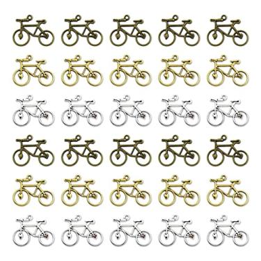 Imagem de JIALEEY Berloques Esportivos de Bicicleta - 30 Peças, Metal