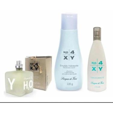 Imagem de Perfume H20 Kit Com Hidratante +Desodorante  - Lacqua Di Fiori