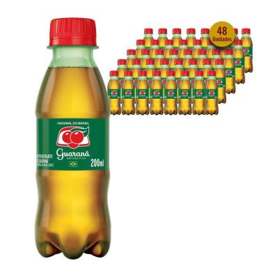 Imagem de Refrigerante Guaraná Antarctica Pet 200Ml  48 Unidades 