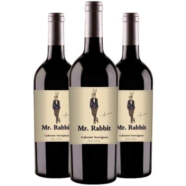 Imagem de Vinho Tinto Mr. Rabbit Cabernet Sauvignon 750Ml (3 Unidades)