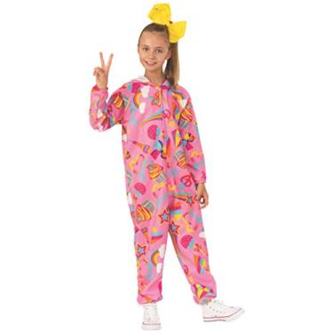 Imagem de Rubie's JoJo Siwa Child's Pink One-Piece Jumpsuit Costume, Large