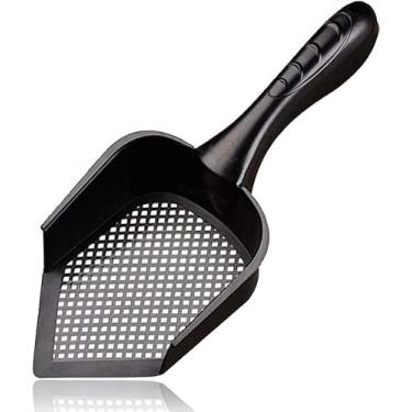 Imagem de SunGrow – Colher de areia réptil, 30,48 x 10,16 cm, borda pontiaguda, pá projetada com ângulo reto, laterais profundas e antiderrapantes, evita infecções de estrume a animais de estimação e seres humanos, fácil de limpar