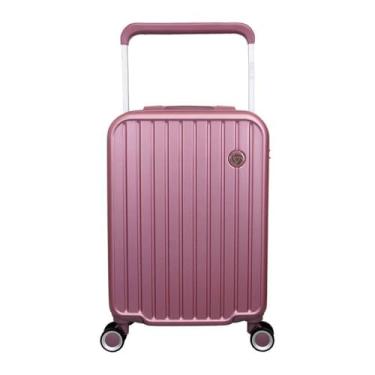 Imagem de Mala de Viagem Bordo Monaco Padrão ANAC 10kg 4 Rodas Duplas (Rose)