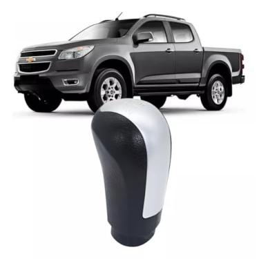 Imagem de MANOPLA ALAVANCA CAMBIO CROMADA S10 2012 A 2018 6 MARCHAS