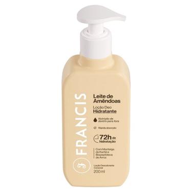 Imagem de LOCAO DESODORANTE HIDRATANTE FRANCIS 200ML LEITE DE AMENDOAS