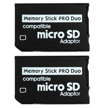 Imagem de Adaptador Memory Stick PRO Duo microSD para Memory Stick MS PRO Duo